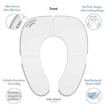 Ultra Compact Travel Potty Seat for Toddlers - One Proud Toddler