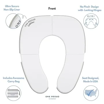 Ultra Compact Travel Potty Seat for Toddlers - One Proud Toddler