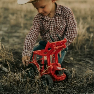 Big Country 1:20 Scale Red Tractor & Implements for Kids
