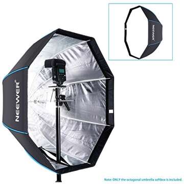 Neewer 31.5 inch Portable Octagonal Softbox for Photographers