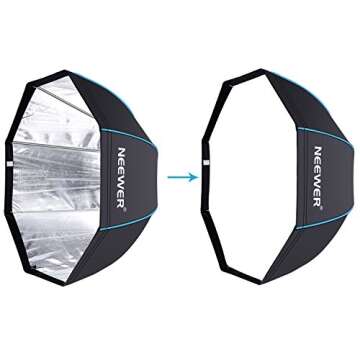 Neewer 31.5 inch Portable Octagonal Softbox for Photographers