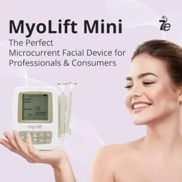 MyoLift Mini Microcurrent Device for Non-Invasive Facelifts