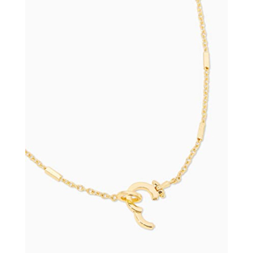 gorjana Women's Tatum Necklace 18k Gold Plated Link Bar