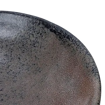 Creative Co-Op Black Stoneware Bowl for Stylish Decor