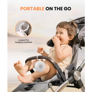 Dreamegg D11 Max Portable White Noise Machine for Sleep