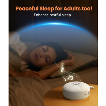 Dreamegg D11 Max Portable White Noise Machine for Sleep