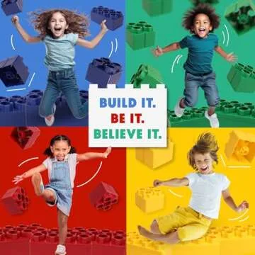 BiggoBlocks Jumbo Building Blocks for Kids 4-8