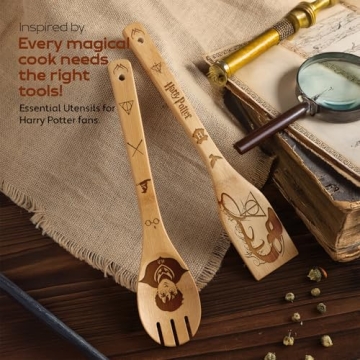Harry Potter 6-Piece Bamboo Cooking Utensils Set