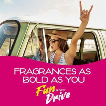 California Scents Can Air Freshener and Odor Neutralizer, Set of 12 Spillproof Cans for Home and Car...