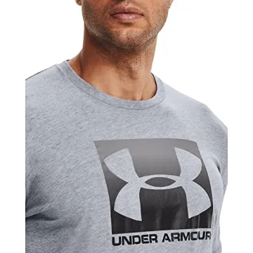 Under Armour Men's UA Boxed Sportstyle T-Shirt XL Gray