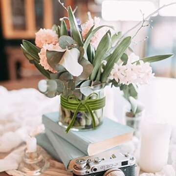 Chuangdi 3/8 Inch, 60 Yard Christmas Olive Green Velvet Ribbon Wide Vintage Velvet Ribbons for Christmas Tree Ornaments Flower Bouquets Baby Shower Wedding Wreath Bow Making DIY Craft Choker