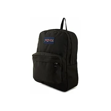 JanSport SuperBreak Black Backpack – Durable & Stylish Everyday Pack