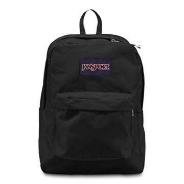 JanSport SuperBreak Black Backpack for Every Occasion