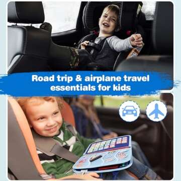 JHkim Busy Board Montessori Toy for Ages 1-4