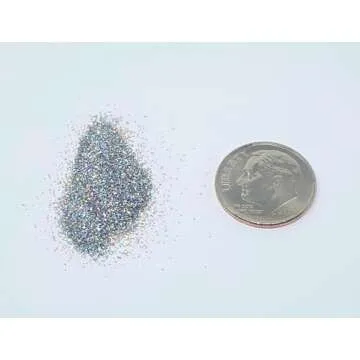 Holographic Silver Biodegradable Ultra-Fine Glitter