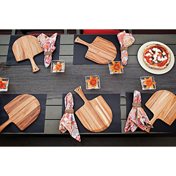 Ironwood Lucca Mini Pizza Peel - Acacia Wood