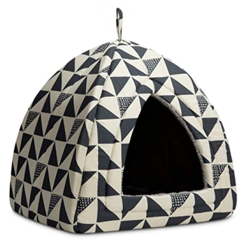 Hollypet Pet Bed Cozy 2 in 1 Tent Cave for Cats & Dogs