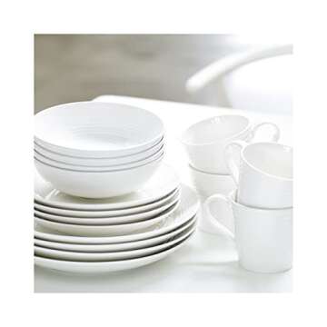 Royal Doulton Maze White Dinnerware Set 16-Piece