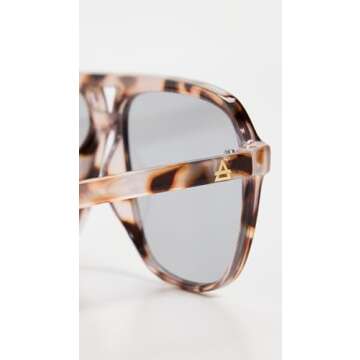 AIRE Women's MONOCEROS 2542238 Tortoiseshell Aviator Sunglasses