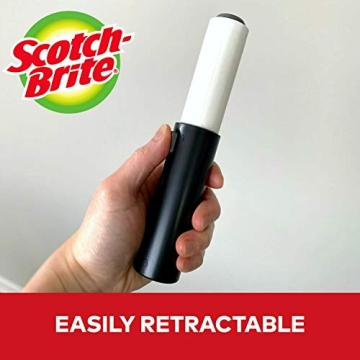 Scotch-Brite Mini Travel Lint Roller 30 Sheets Pet Hair