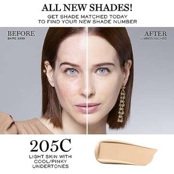 Lancôme Teint Idole Ultra Wear Buildable Full Coverage Foundation - Longwear & Waterproof - Natural...