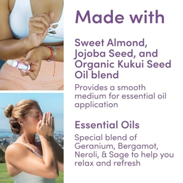 YUNI Pocket Savasana Essential Oil Roller for Stress Relief