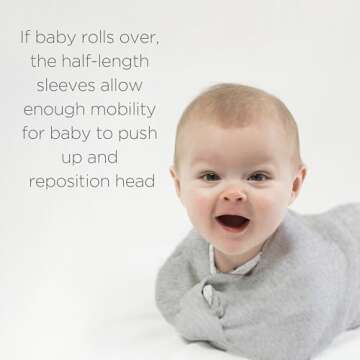 SwaddleDesigns Transitional Swaddle Sack for Better Sleep