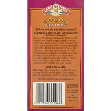 Land O Lakes Cocoa Classics Hot Cocoa Mix Chocolate & Raspberry - (1 Box/6 Packs)