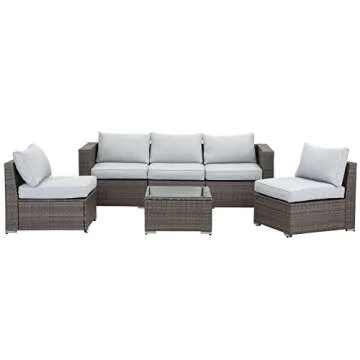 Wisteria Lane Outdoor Patio Furniture Set for Elegance