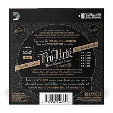 D'Addario Pro-Arte Classical Guitar Strings - Normal Tension