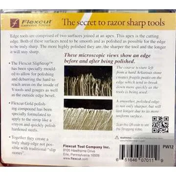 PW12 Flexcut SlipStrop Polish and Deburring Your Razor Edge Tools