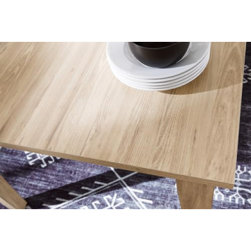 Signature Design by Ashley Gleanville Contemporary Dining Table, Light Brown