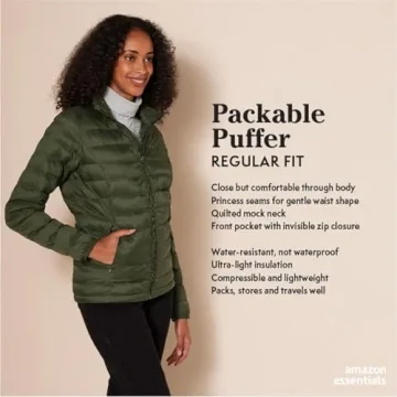 Ultralight Packable Puffer Jacket for Stylish Comfort