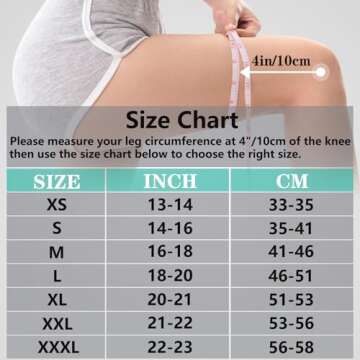 Copper Knee Braces for Women and Men 2 Pack, Knee Compression Sleeve for Knee Pain, Arthritis,ACL, M...