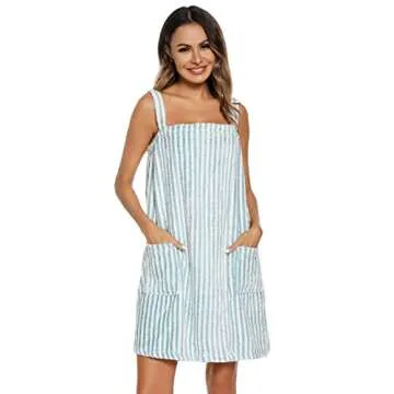 Veseacky Women Spa Wrap – Luxurious & Adjustable Comfort