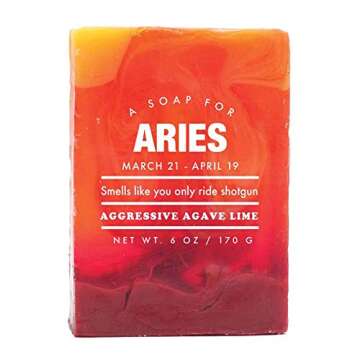 Whiskey River Soap Co. Astrology Bar Soap - Aries Scent
