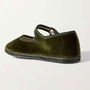 Molozoey Velvet Ballet Flats - Elegant and Comfortable