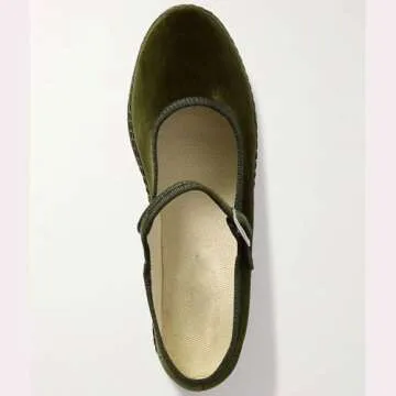 Molozoey Velvet Ballet Flats - Elegant and Comfortable