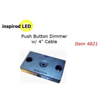 Inspired LED Super Deluxe Pro Series 21 LED Kit w/Inline dimmer | Under Cabinet Lighting | 24 Watt 1...