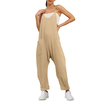 AUTOMET Jumpsuits for Women Casual Summer Outfits Rompers Comfy Y2k Loose Baggy Trendy Overalls Jump...