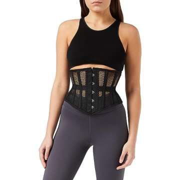 Stylish Waist Training Steel Boned Corset by SHOP-INN