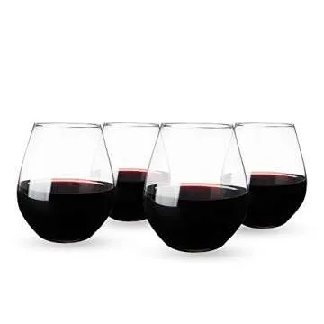 Exquisite Spiegelau Stemless Wine Glass Set - Lead-Free Crystal