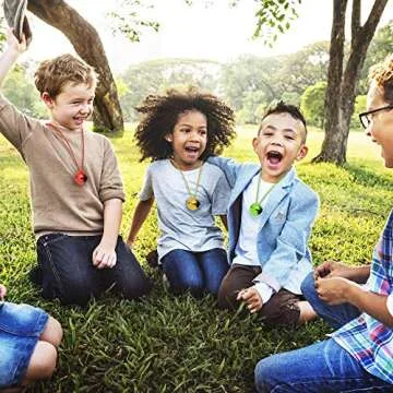ArtCreativity Disco Ball Necklaces for 70s Party Fun