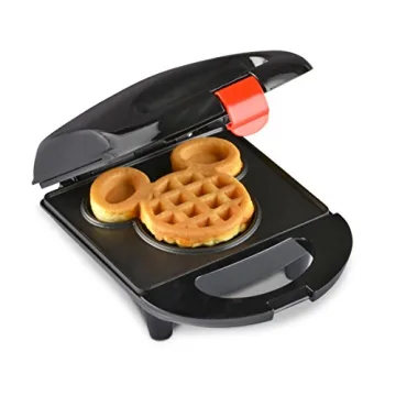 Disney Mickey Mouse Mini Waffle Maker for Fun Breakfasts