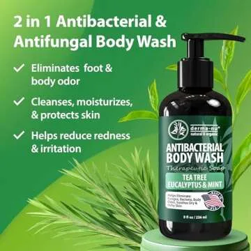 Revitalizing Derma-Nu Antibacterial Body Wash for All Skin Types