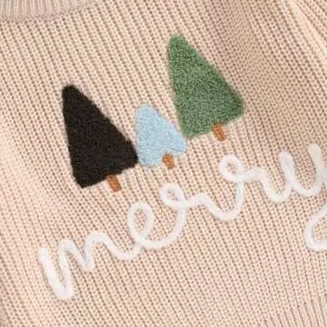 Lesimsam Toddler Christmas Sweater for Boys & Girls