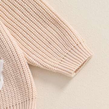 Lesimsam Toddler Christmas Sweater for Boys & Girls