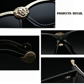 Dollger Oversized Square Sunglasses for All Occasions
