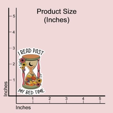 Funny I Read Past My Bedtime Book Lover Decal Stickers