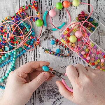 URSKYTOUS Jewelry Pliers Set - 3Pcs for Crafting